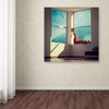 Trademark Fine Art Ambra 'Room With A View' Canvas Art, 35x35 1X02491-C3535GG
